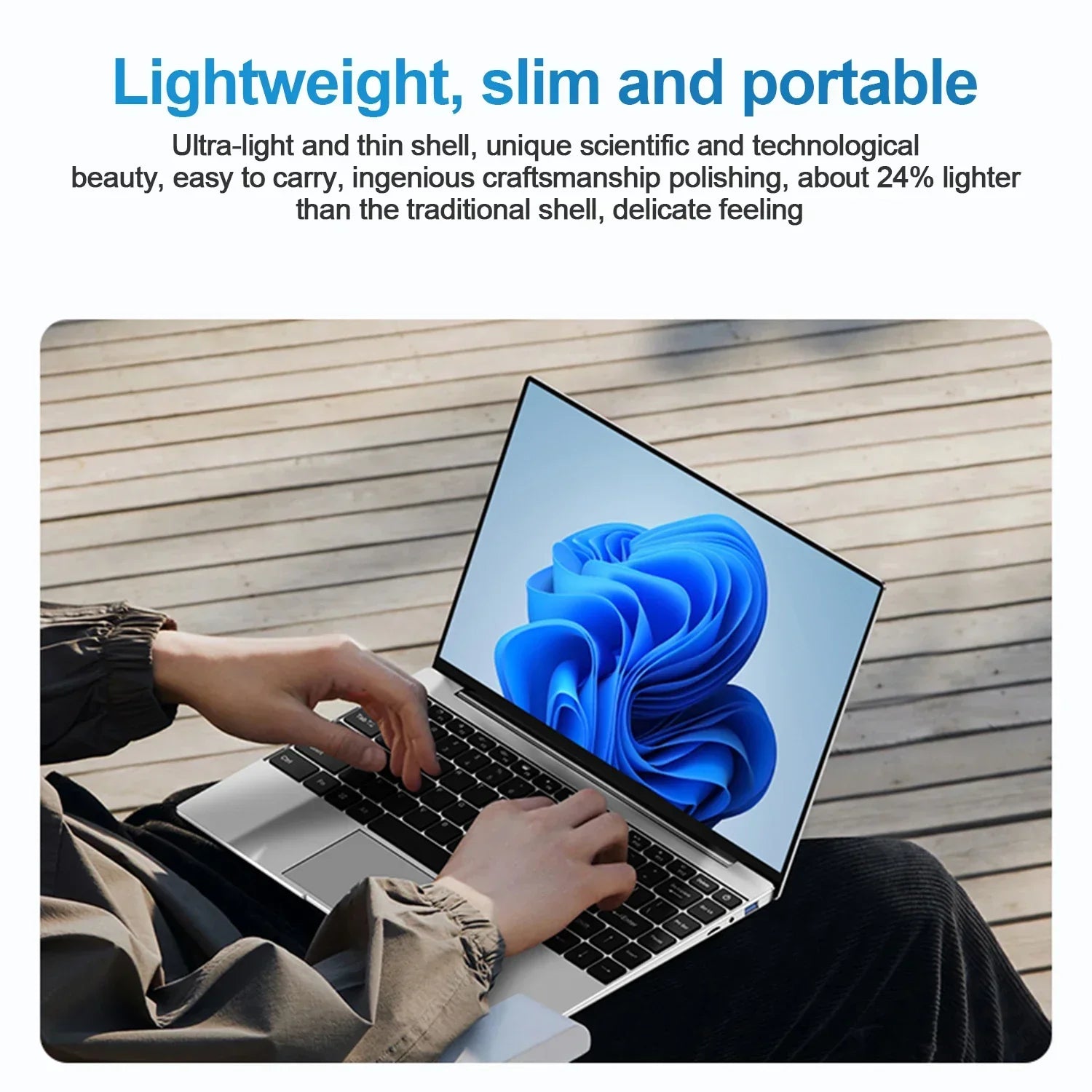 Laptop Computer Windows 11 Pro Intel Celeron N4000 2025 Notebook PC Gamer 12GB DDR4 512GB 1TB SSD 1920*1080 Office Computer PC