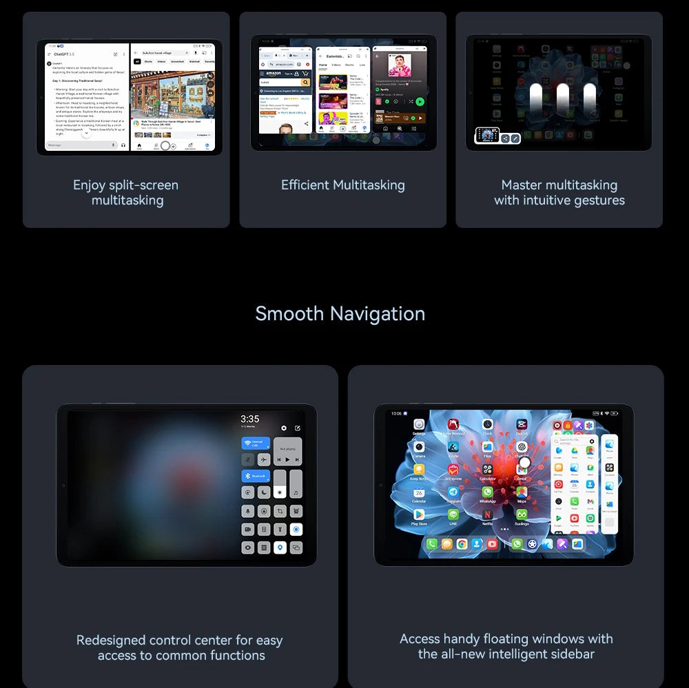 Alldocube iplay 60 mini pro 8.4inch Tablet Helio G99 Android14 8GB RAM 128 ROM Dual SIM 4G LTE pad 6050mAh Battery