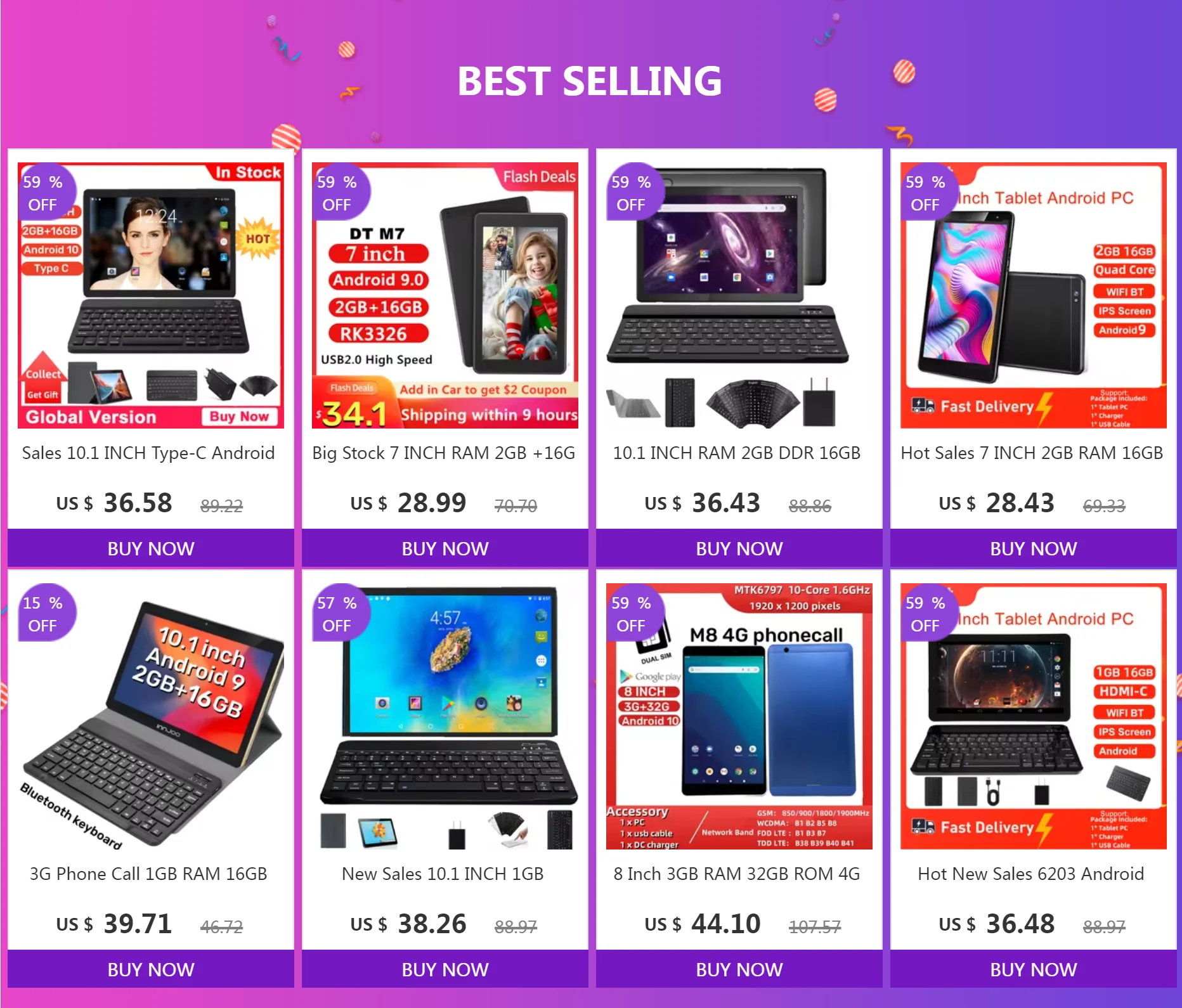 Dropshopping 7 INCH 717QW 3G Phone CALL Android 11 Gift Tablet RAM 1GB 16G ROM WIFI Dual Camera Quad-Core 1024*600 IPS Screen