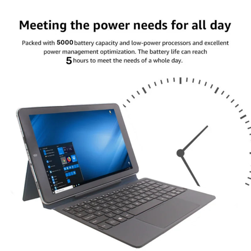2GBDDR+32GB 10.1 INCH W102 Windows 10 Tablet With Docking Keyboard 2 in1 PC Quad Core WIFI 1280*800 IPS Screen