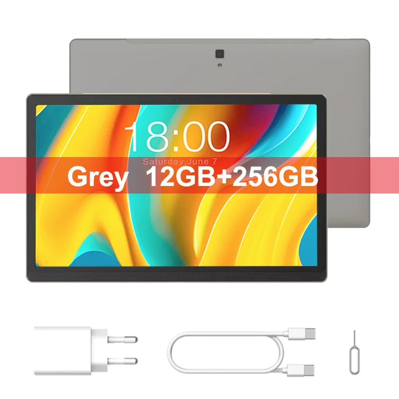 Global Version Unopened 14.1 Inch Tablet 14 Inch Android 2025 12GB+256GB 1920*1080 4G Phone Call 14inch Tablet 5G WiFi 10000mAH