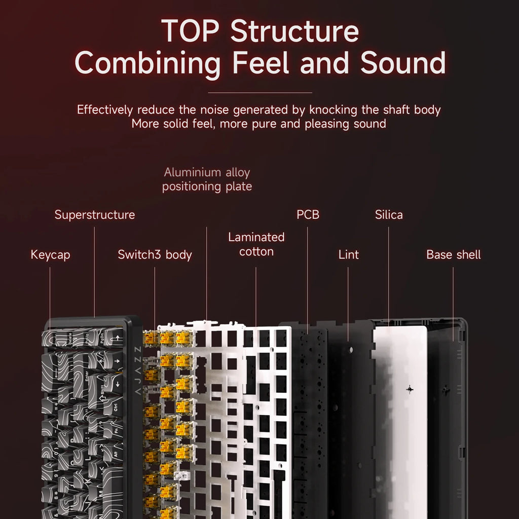AJAZZ AK680 MAX Magnetic Switch Wired Mechanical Keyboard Hot Swap 8k Polling Rate RGB Customized Gaming Keybaord Pc E-sports