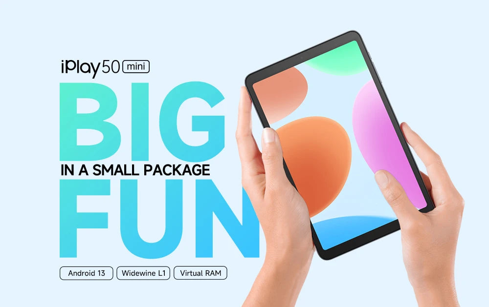 Alldocube iPlay 50 Mini 4GB RAM 64GB ROM Tablet 8.4inch Tiger T606 Android13 Widevine L1 4000mAh Dual SIM 4G LTE