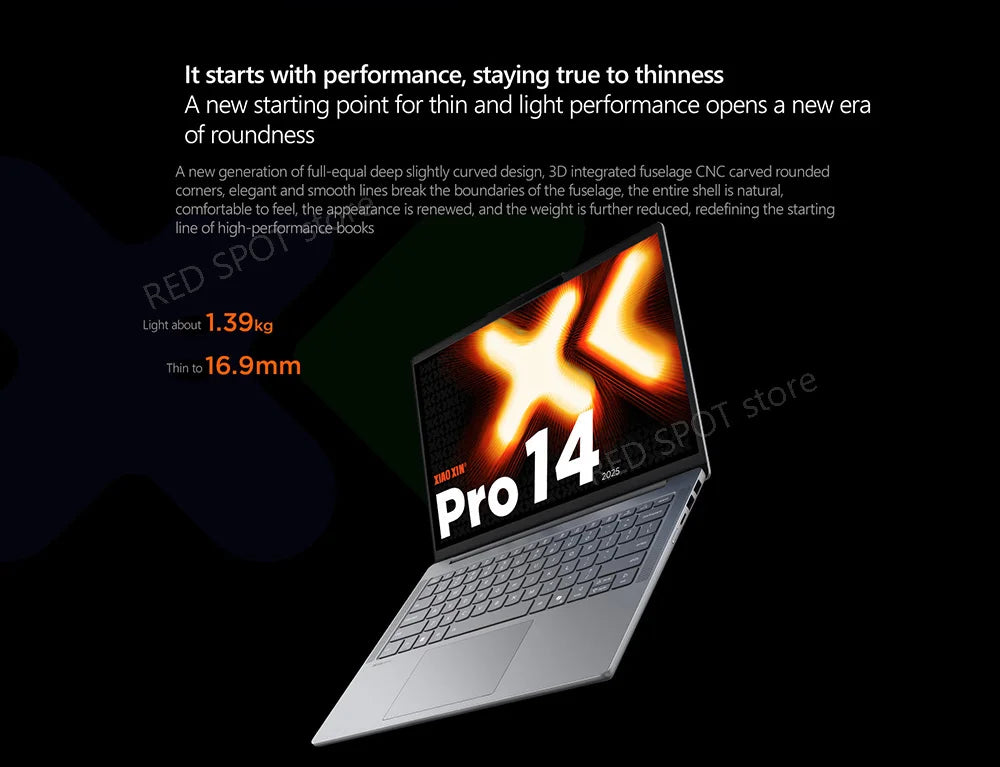 [World premiere]Lenovo Xiaoxin pro14 2025 R7 350 860M 32G+1TB SSD 14'' 2800*1800 120Hz OLED