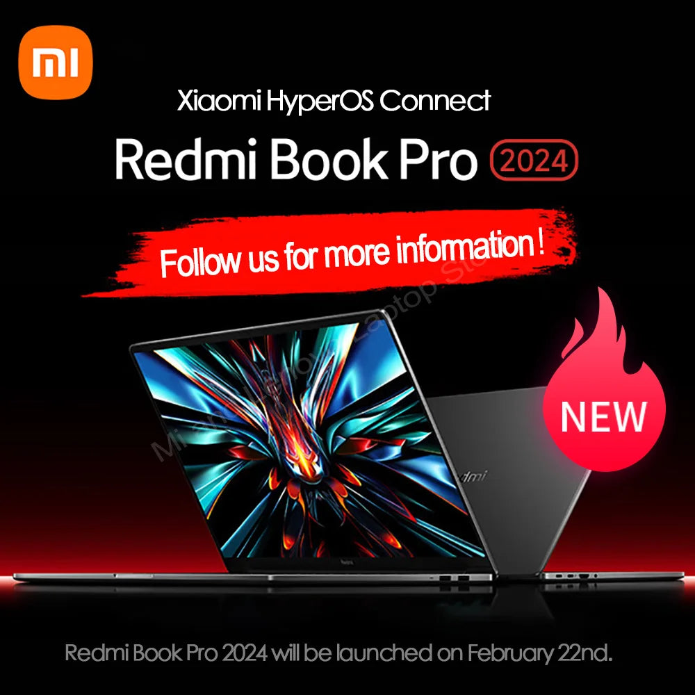 Xiaomi Redmi Book Pro 14 2024 U*5-125/U*7-155 32G/1T 2.8K 120Hz Screen （JYU4597CN/JYU4598CN）