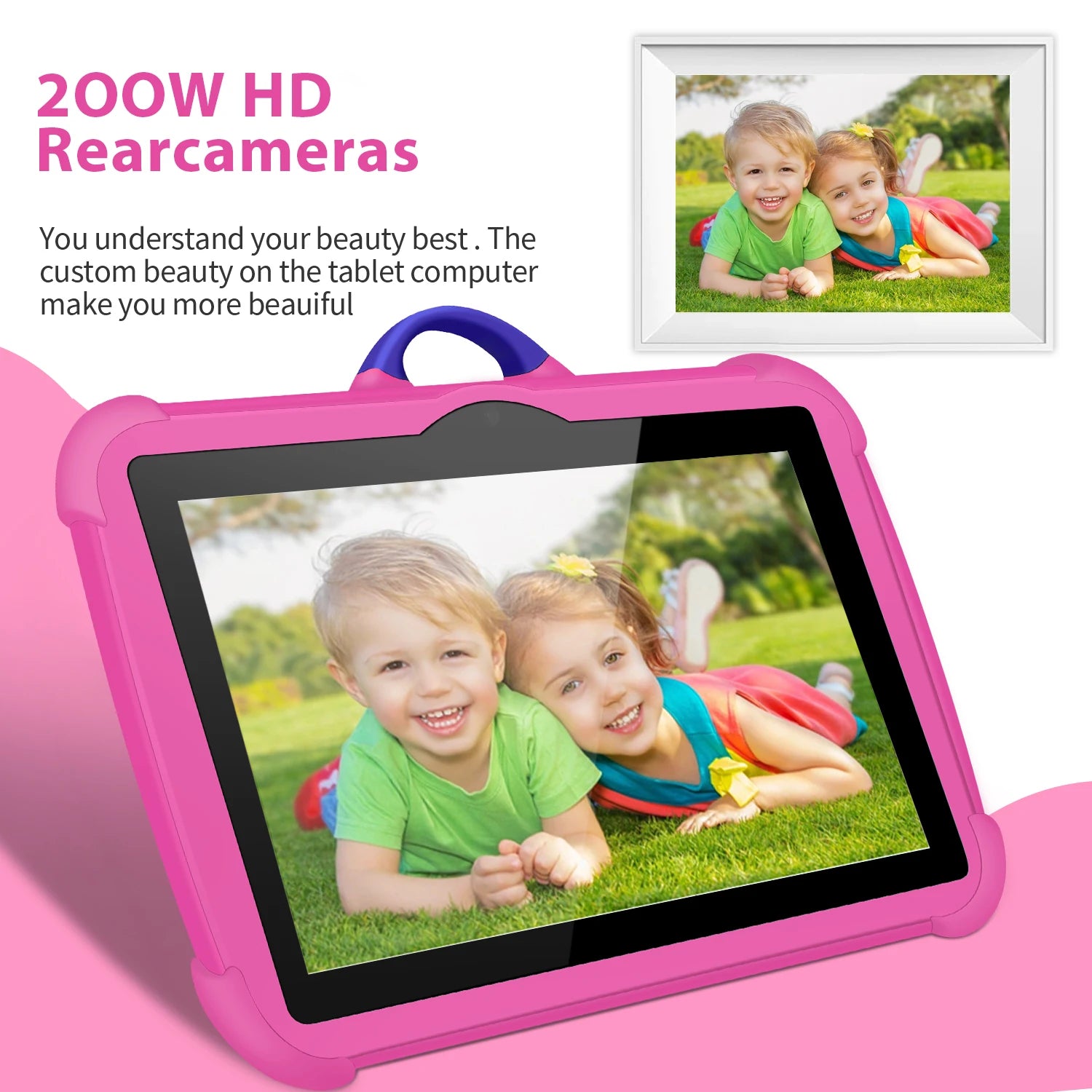 New 5G WiFi Kids Tablets 7 Inch Google Learning Education Quad Core 4GB RAM 64GB ROM Cheap Simple Children's favorite Tablet Pc