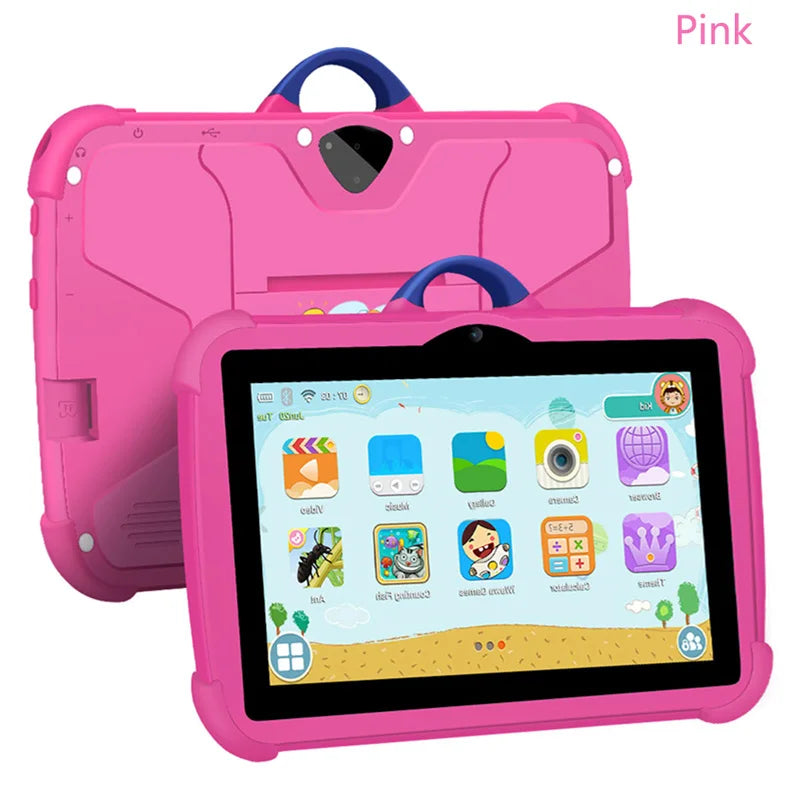 New 5G WiFi Kids Tablets 7 Inch Google Learning Education Quad Core 4GB RAM 64GB ROM Cheap Simple Children's favorite Tablet Pc