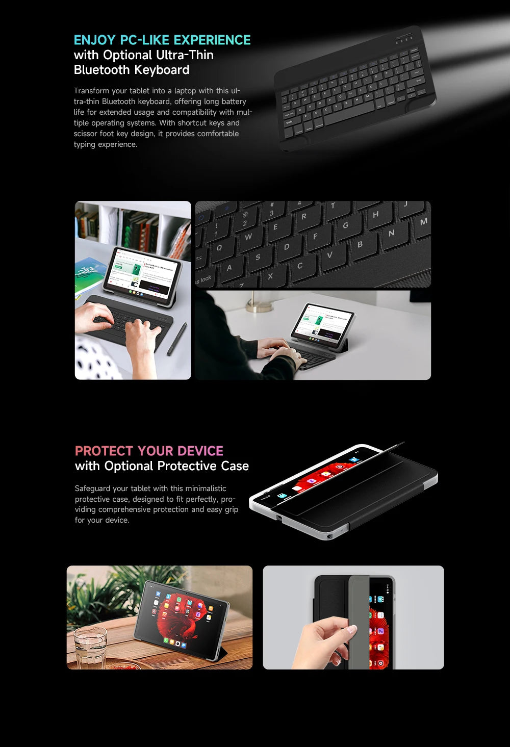Alldocube iPlay 50 Mini 4GB RAM 64GB ROM Tablet 8.4inch Tiger T606 Android13 Widevine L1 4000mAh Dual SIM 4G LTE