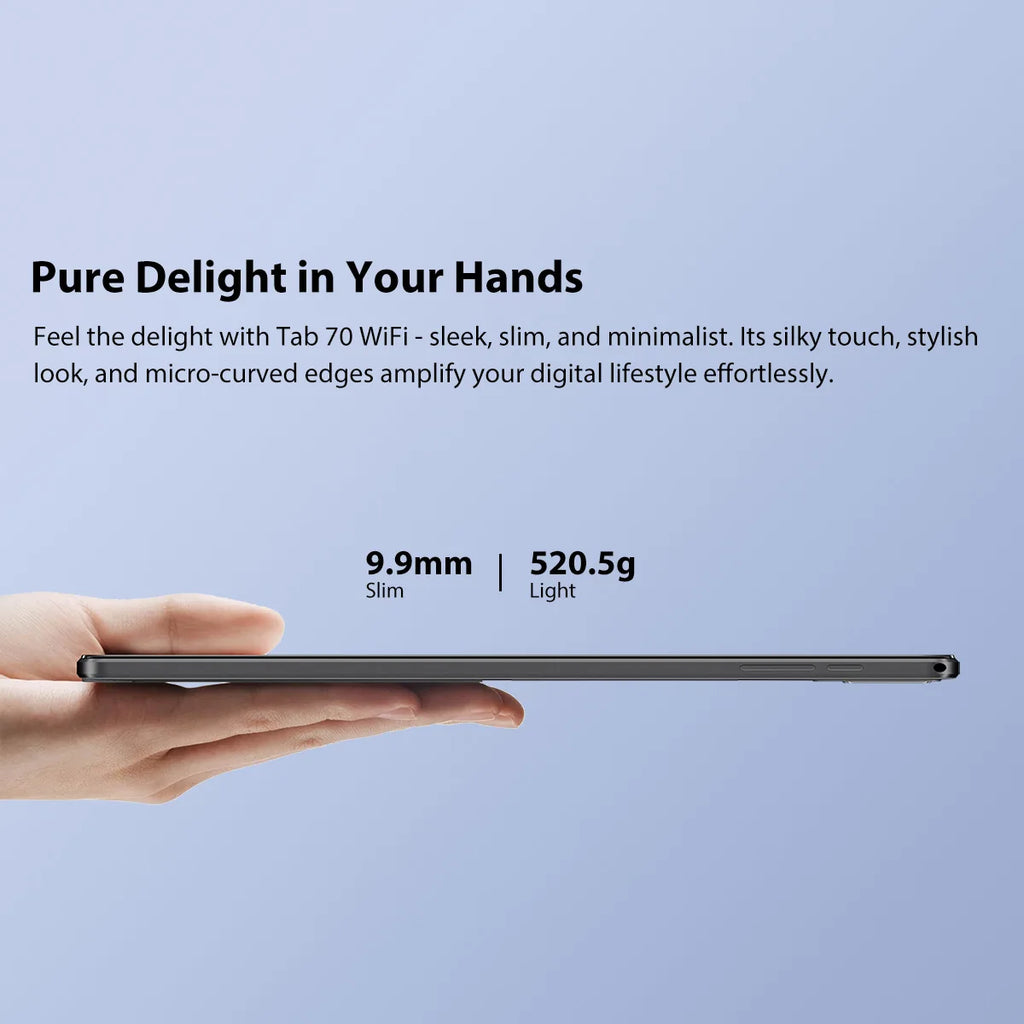 Blackview Tab 70 WIFI Android 13 Tablet PC 4GB 64GB 10.1 inch HD+IPS Display 6580mAh 2.4G/5G WiFi