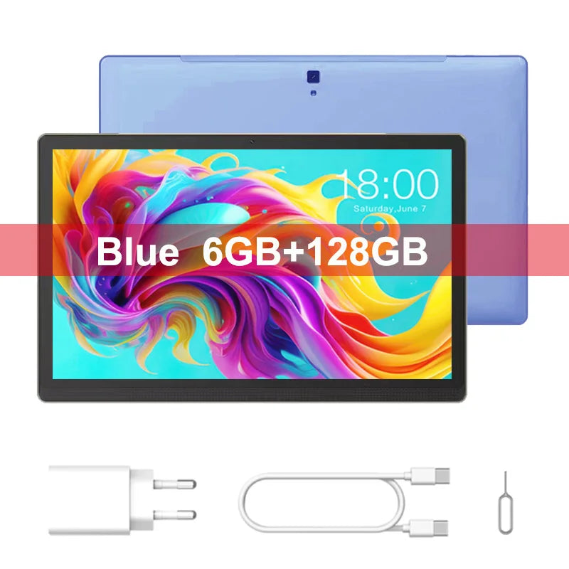 Global Version Unopened 14.1 Inch Tablet 14 Inch Android 2025 12GB+256GB 1920*1080 4G Phone Call 14inch Tablet 5G WiFi 10000mAH