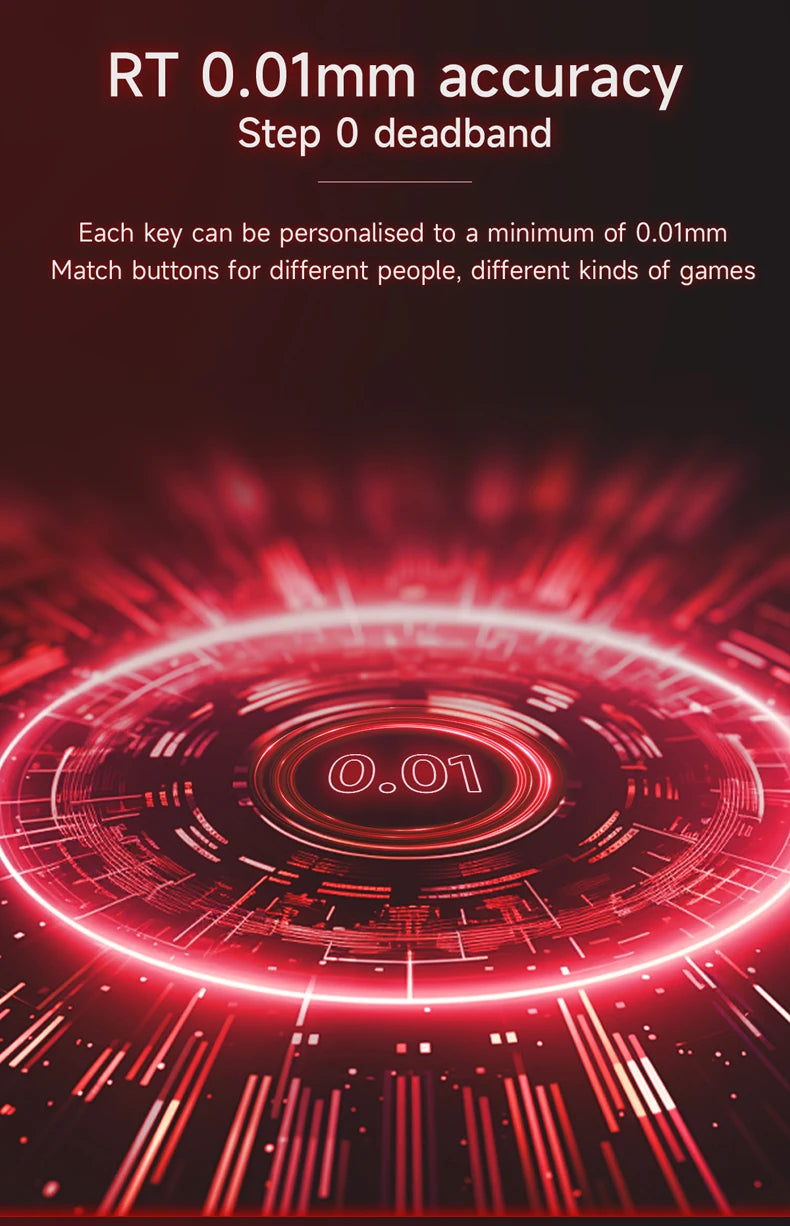 AJAZZ AK680 MAX Magnetic Switch Wired Mechanical Keyboard Hot Swap 8k Polling Rate RGB Customized Gaming Keybaord Pc E-sports