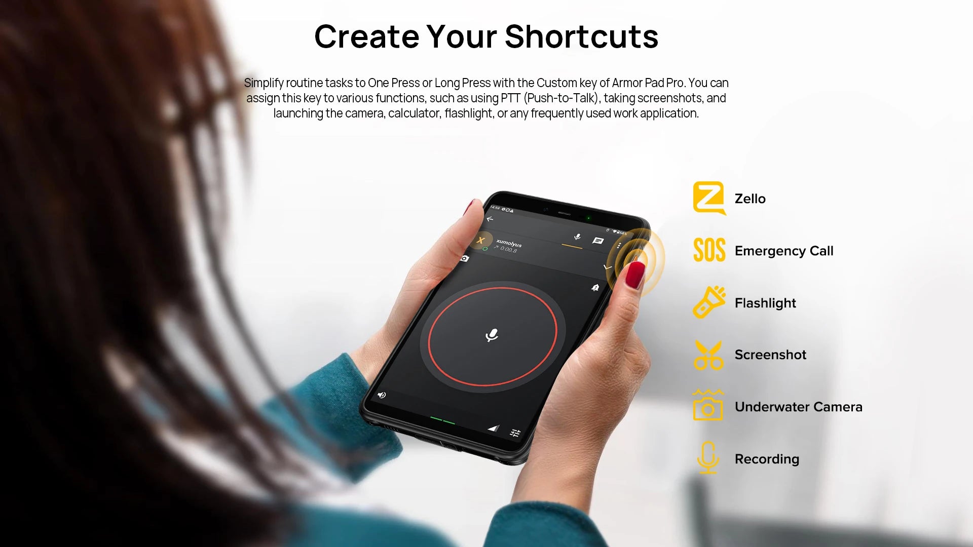 Ulefone Armor Pad Pro Rugged Tablet  IP68/IP69K 4G MT8788 16GB RAM（8GB+8GB  virtual RAM) 128GB ROM 48MP 7650mAh Android 13