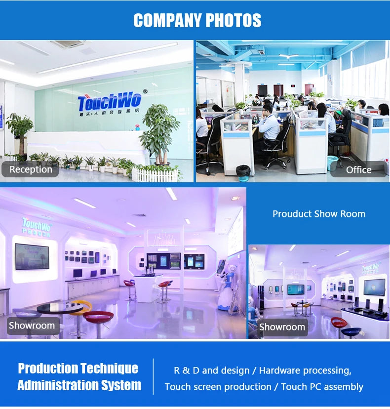 15.6/17.3/18.5 Inch All In One Touch Panel Industrial Pc Android 11 Window 10 Hdmi Wall Mount Touchscreen Waterproof Monitor