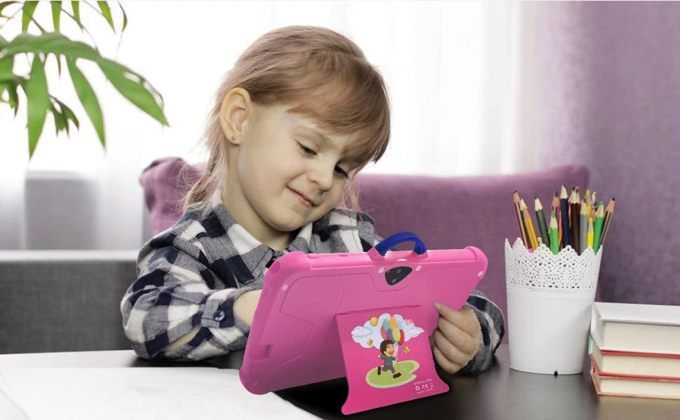 New 5G WiFi Kids Tablets 7 Inch Google Learning Education Quad Core 4GB RAM 64GB ROM Cheap Simple Children's favorite Tablet Pc