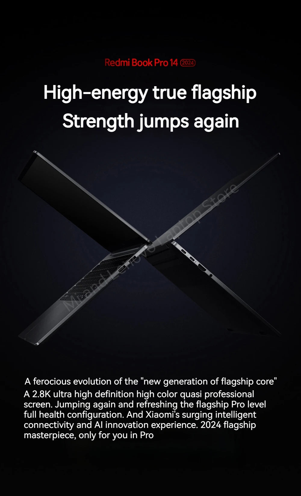 Xiaomi Redmi Book Pro 14 2024 U*5-125/U*7-155 32G/1T 2.8K 120Hz Screen （JYU4597CN/JYU4598CN）
