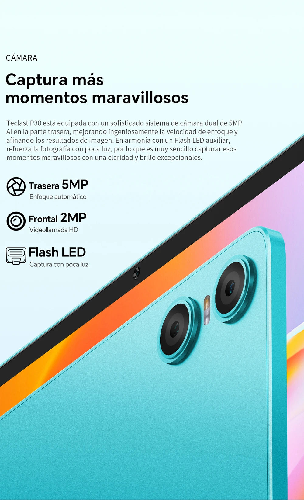 Teclast P30 Android 14 Tablet 10.1 Inch, (4Gb+8Gb Expansion)12Gb Ram, 128Gb Rom, Unisoc T606, Dual Cameras, Face Unlock