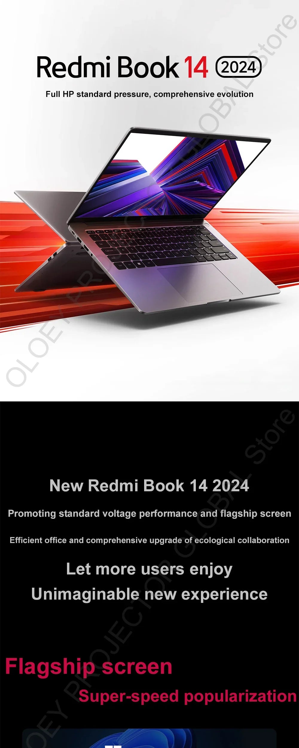 Xiaomi Redmi Book 14 2024 13420H UHD 16G 512G 14Inch 2.2K 60Hz Screen Silver
