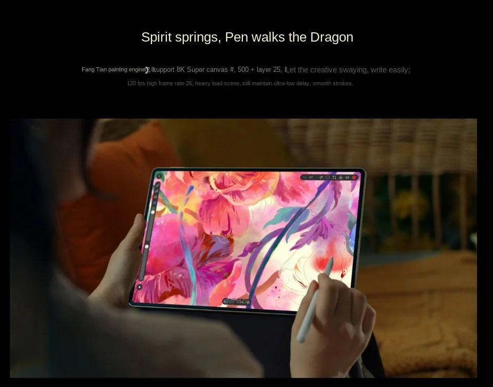 HUAWEI MatePad Pro 12.2 HarmonyOS 4.2  12.2-inch  Double-layer OLED cloud-clear sof 10100 mAh Support Bluetooth 5.2 OTG 13MP+8MP