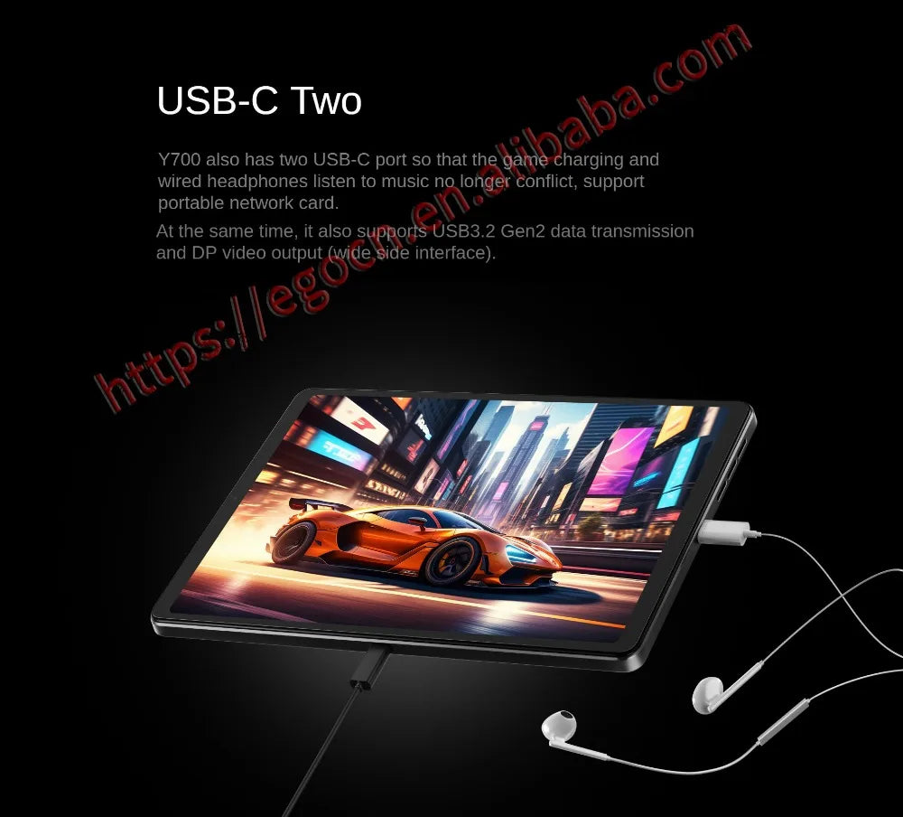 2025 Lenovo LEGION Y700 3rd Gen 8.8 Gaming Tablet - Snapdragon 8 Gen3 165Hz Refresh Rate 2.5K 12GB+256GB 6550mAh Android OS