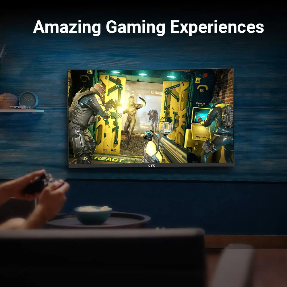 KTC H32S17 32 inch 1500R Curved Gaming Monitor 2560x1440 QHD 170Hz 16:9 ELED 99% sRGB with Sturdy Tripod VESA Mount Displayer