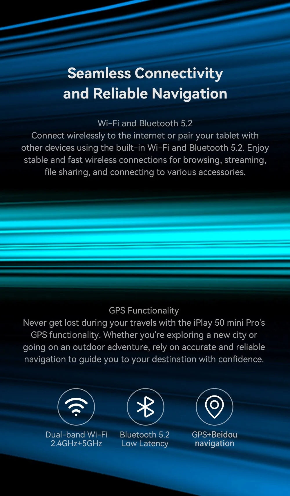 ALLDOCUBE iplay 50 mini pro 8.4in Tablet 5000mAh Long-Lasting RAM 8GB ROM 128GB Widevine L1 Netflix G99 CPU IPS Display