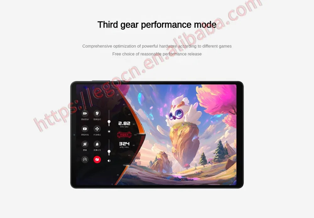 2025 Lenovo LEGION Y700 3rd Gen 8.8 Gaming Tablet - Snapdragon 8 Gen3 165Hz Refresh Rate 2.5K 12GB+256GB 6550mAh Android OS