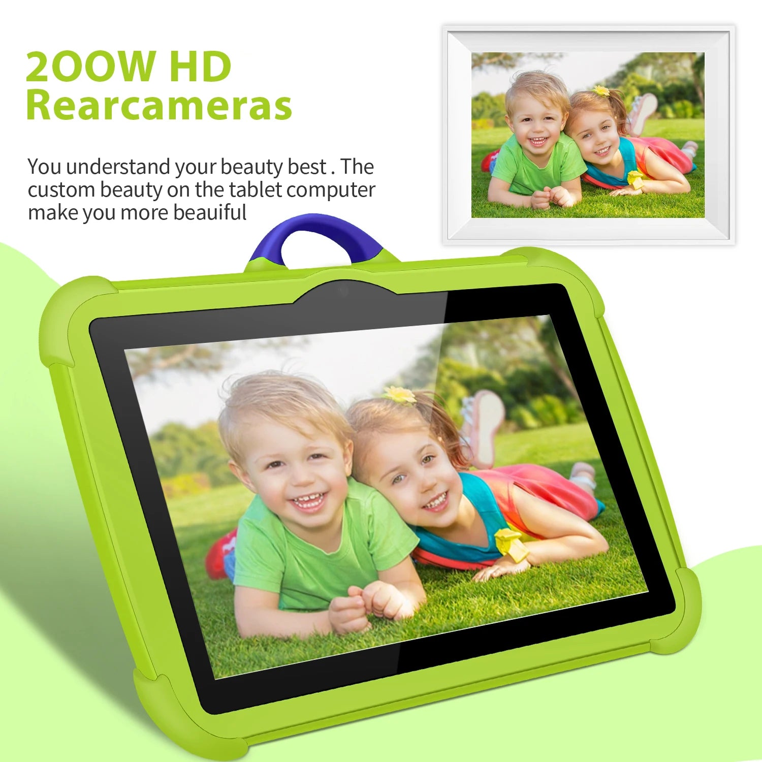 New Kids Tablets 7 Inch WiFi For Study Education Tablet Children's Birthday Gift 4GB RAM 64GB ROM Quad Core 4000mAh