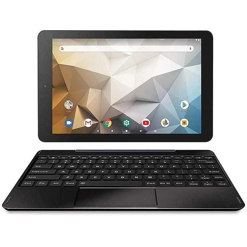New Sales RCT6B06 10.1 INCH 2in1 Android 10 Tablet With Keyboard  2GB RAM+32GB ROM Tablets MT8167 Dual Camera WIFI Quad Core