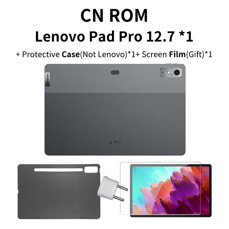 New Lenovo Xiaoxin Pad Pro 12.7 2023 Snapdragon 870 LCD Screen 144Hz 8GB 128GB/256GB 10200mAh Android 13 Tablet Original ROM