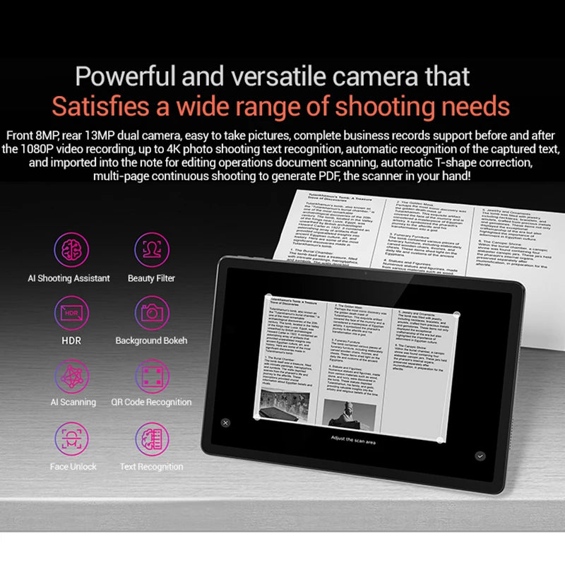 Global Rom Lenovo Tab K10 M11 Wifi MTK Helio G88 Zhaoyang Multi Language 10.95-inch 90hz 400nits Face Recognition 7040mAh