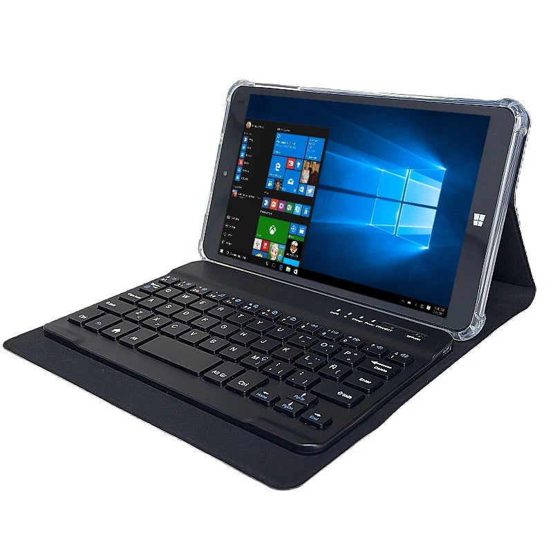 8GB RAM 128GB ROM 8 INCH Windows 10 Tablets Quad-Cores 64bit Intel Atom x5-Z8300 1280*800 IPS HDMI With Bluetooth Keyboard Case
