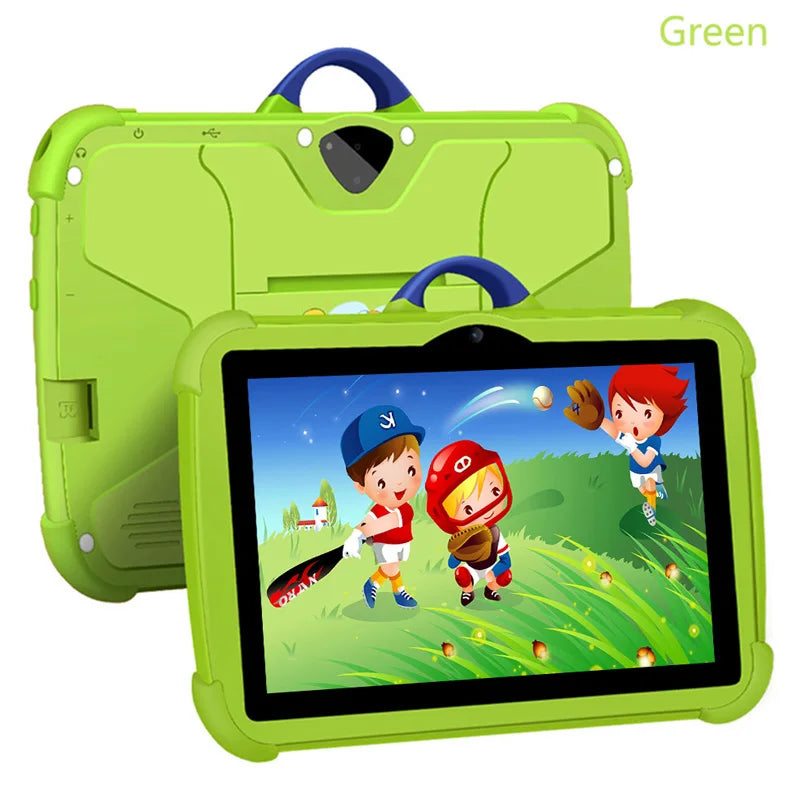 New Kids Tablets 7 Inch WiFi For Study Education Tablet Children's Birthday Gift 4GB RAM 64GB ROM Quad Core 4000mAh