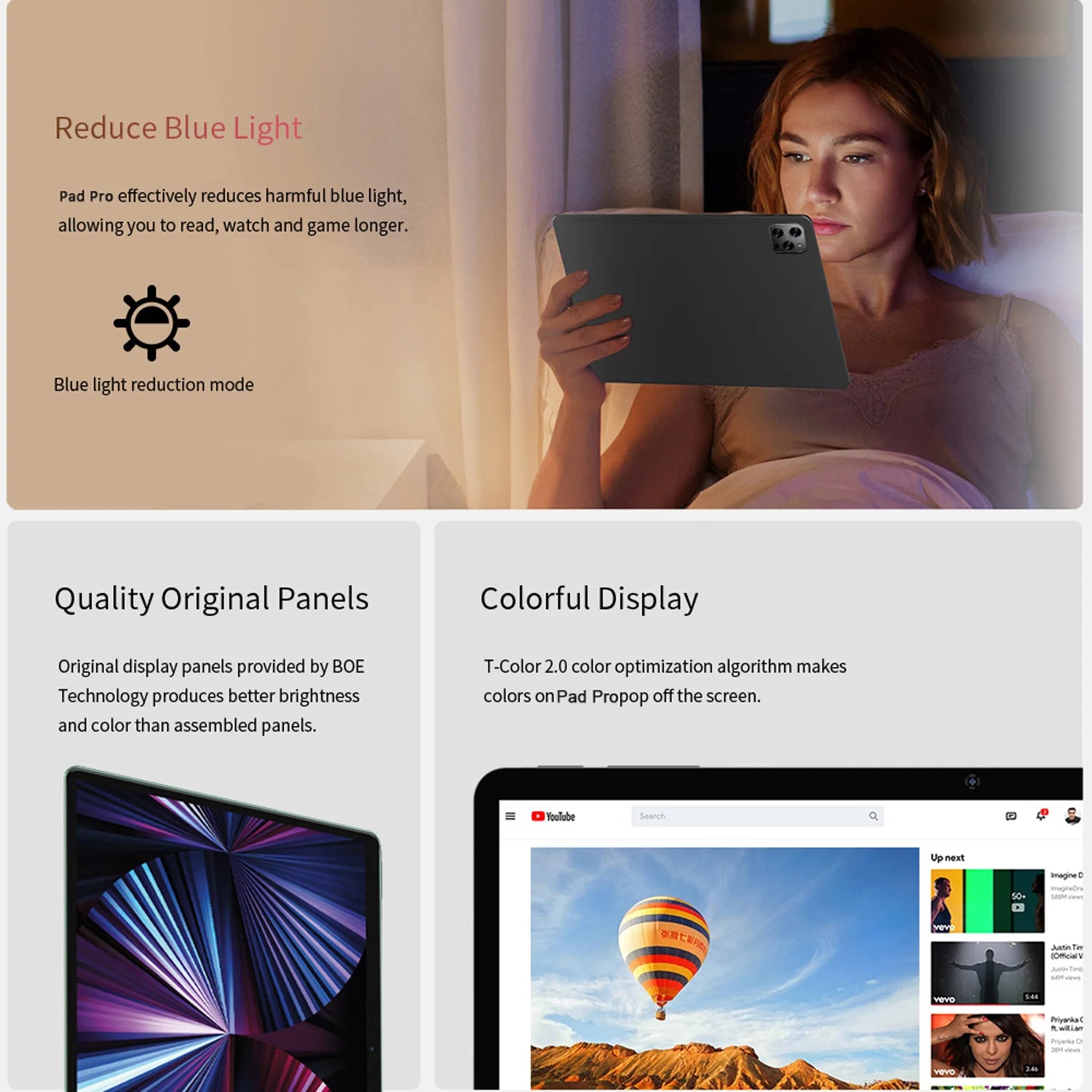 New 5G Pad 10.1 Inch Android Tablets Octa Core 8GB RAM 512GB ROM 4G LTE 5G WiFi Tablet Pc Double SIM Card HD Display 8000mAh