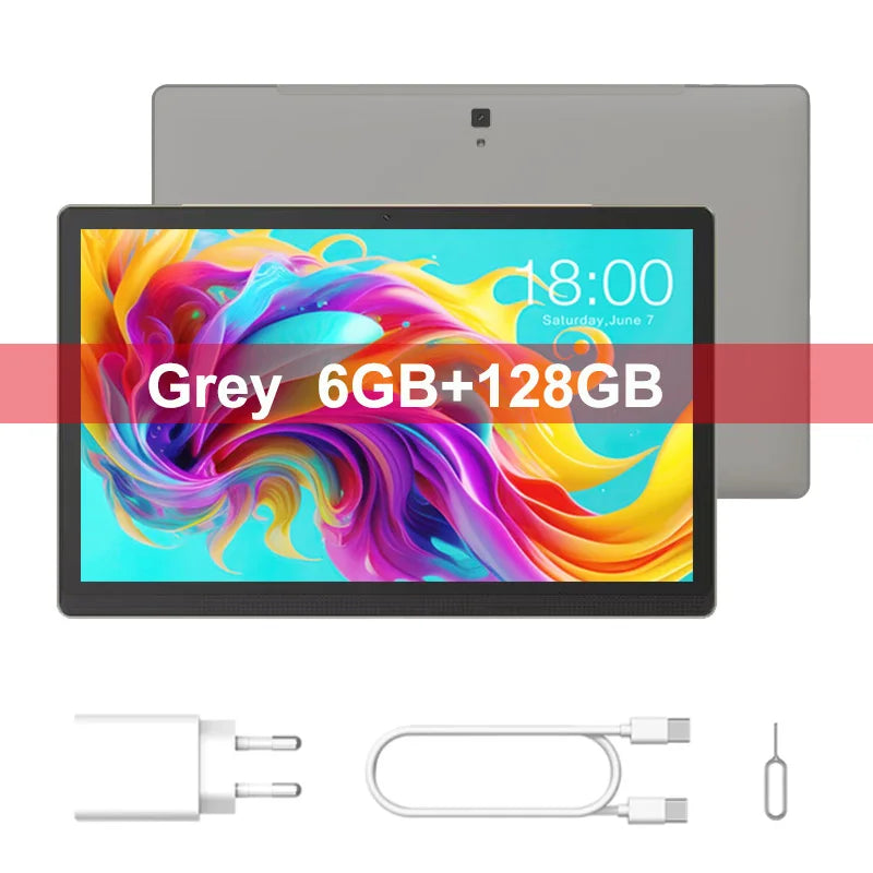 Global Version Unopened 14.1 Inch Tablet 14 Inch Android 2025 12GB+256GB 1920*1080 4G Phone Call 14inch Tablet 5G WiFi 10000mAH