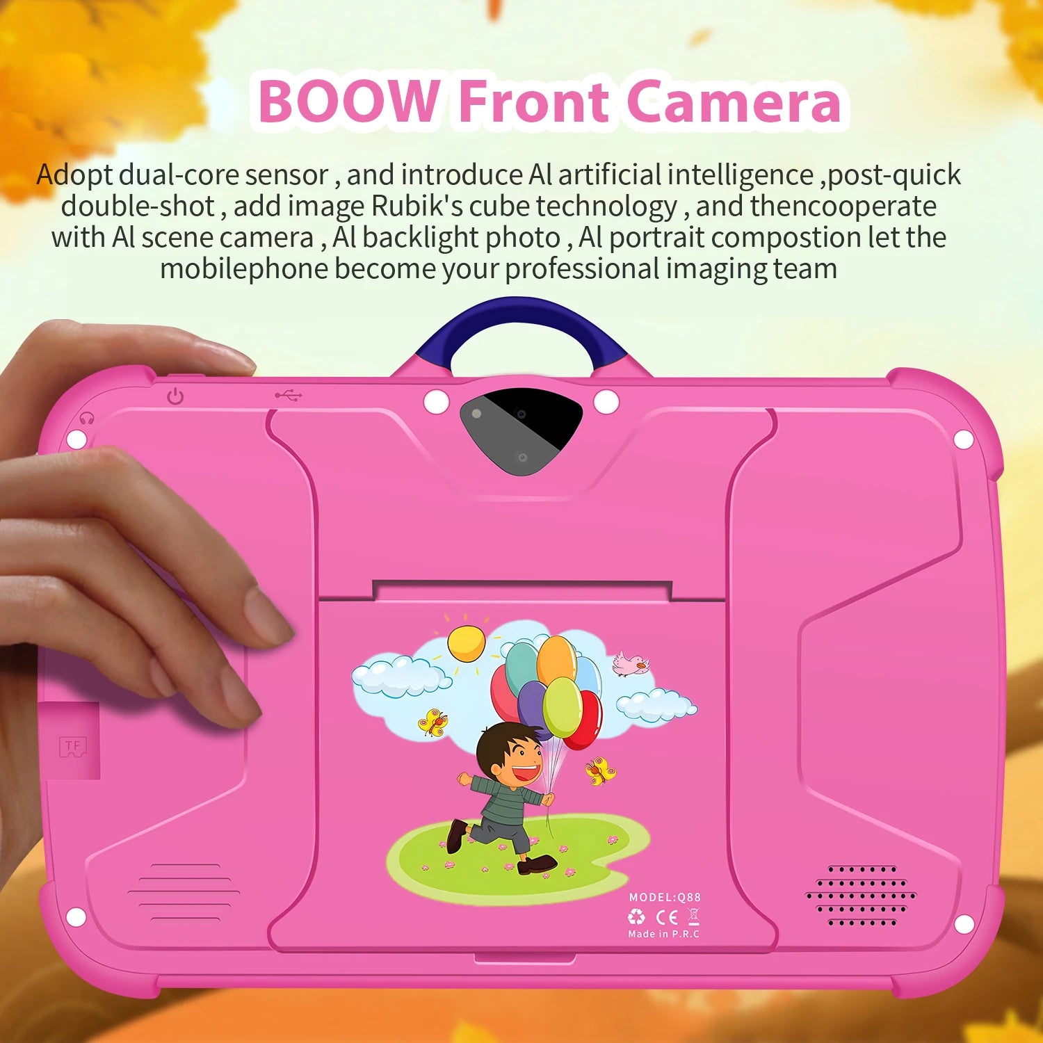 New 5G WiFi Kids Tablets 7 Inch Google Learning Education Quad Core 4GB RAM 64GB ROM Cheap Simple Children's favorite Tablet Pc