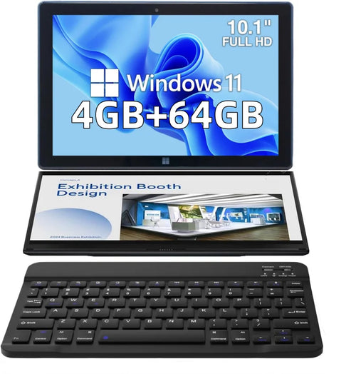 10.1 INCH 64 Bit AR40 Tablet PC 4GB RAM 64GB ROM WINDOWS 11 N3350 CPU 1920 x 1200 IPS WIFI Quad Core Dual Camera HDMI-Compatible